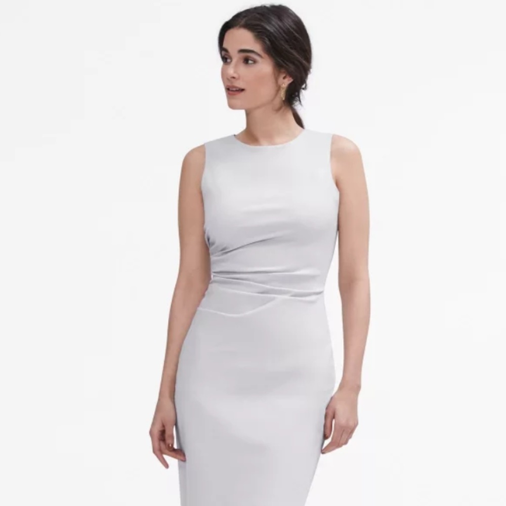 MM Lafleur The Kira Dress—Cloud Weave Mist Size 16